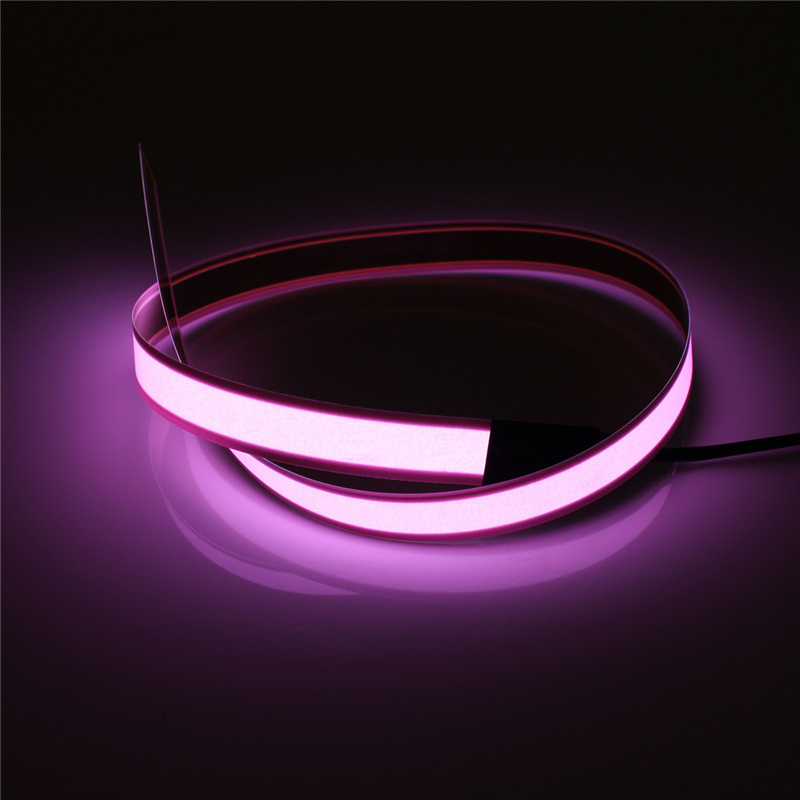 2024 New LED Light with 12V Driver Light Strip EL Cold Light 3V Battery Box Blue and Green Light Strip