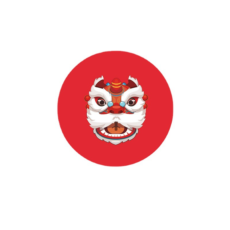 Koi Awakening Lion Dessert Table Decoration Cake Topper China-Chic Swallow Kite Stickers