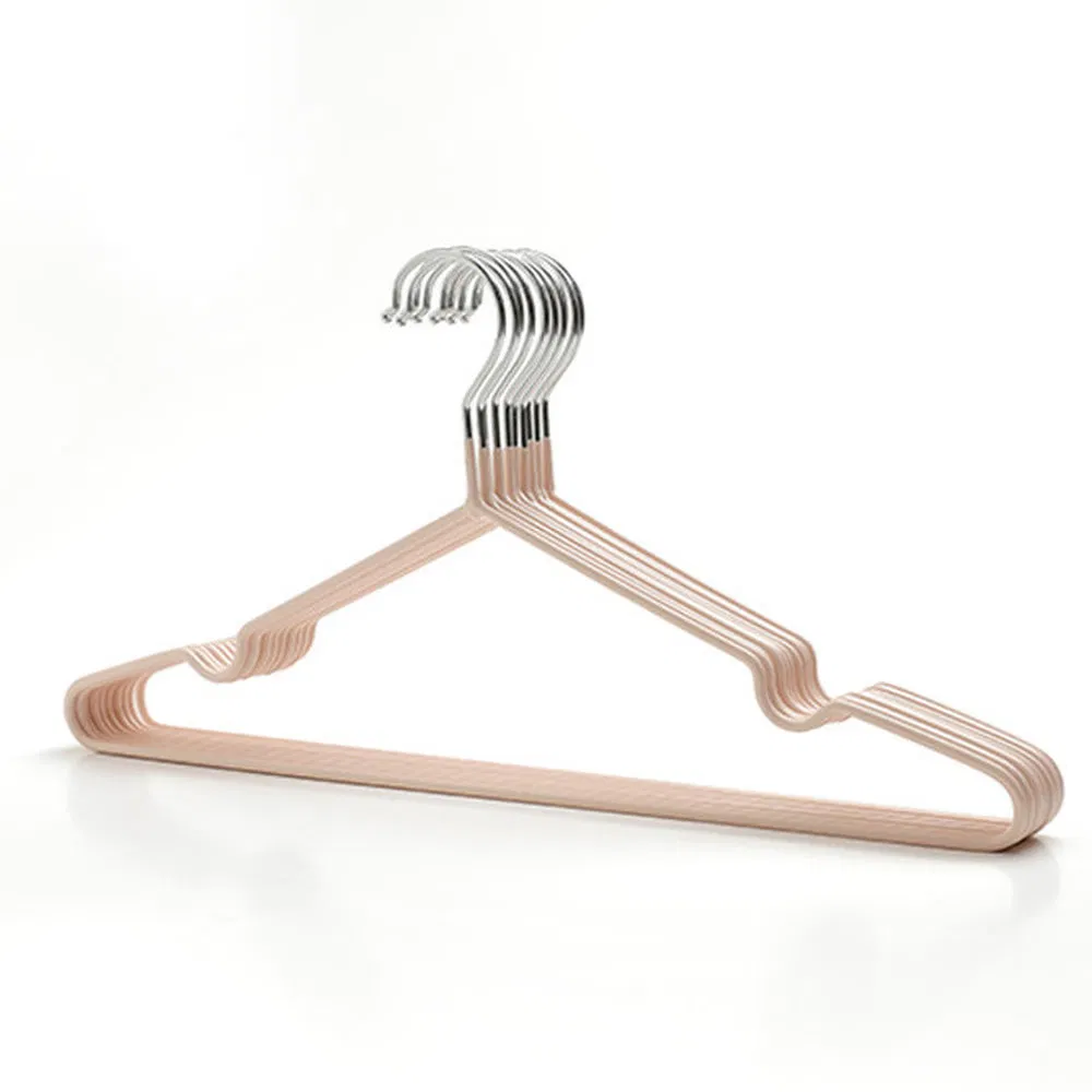 Прочная вешалка для одежды с ПВХ покрытием RY42123