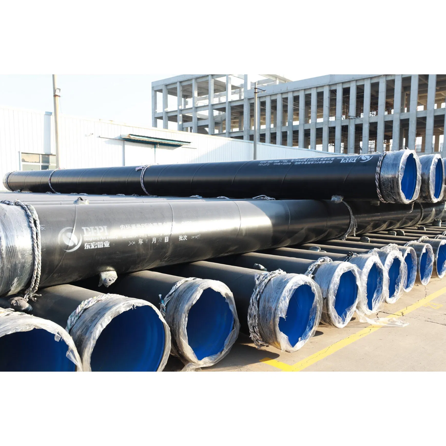 Стальная труба API 5L с эпоксидным покрытием 3PE