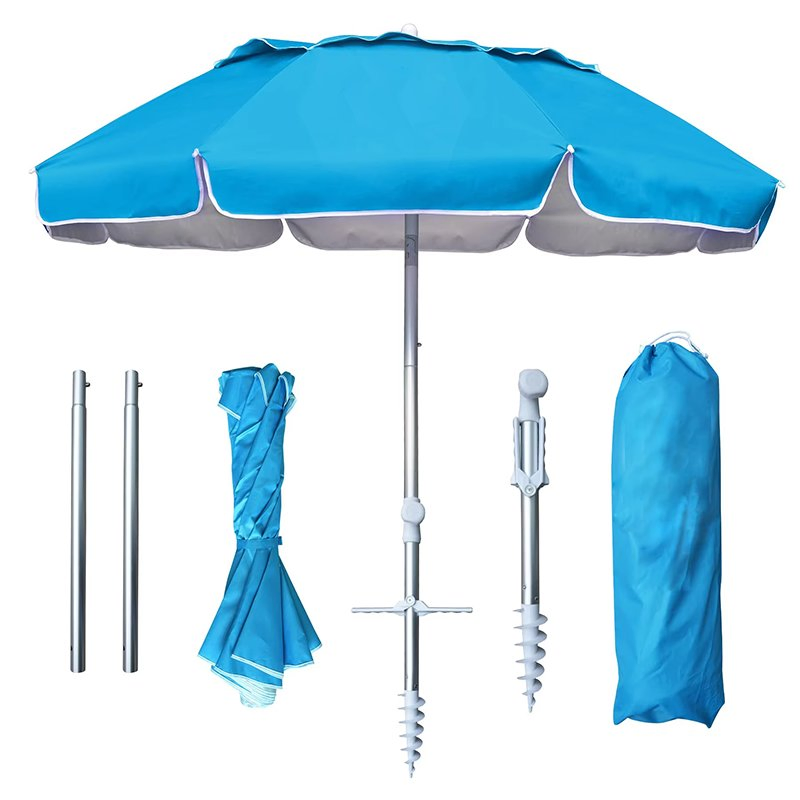 Factory Outlet Hot Sale Current Season Fashionable Portable Beach Umbrella Promotinal Products