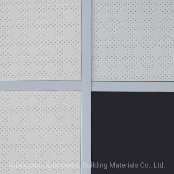 Fire-Resistance Water-Proof Antibacterial Gypsum Ceiling for Office/Supermarket/Shopping Mall