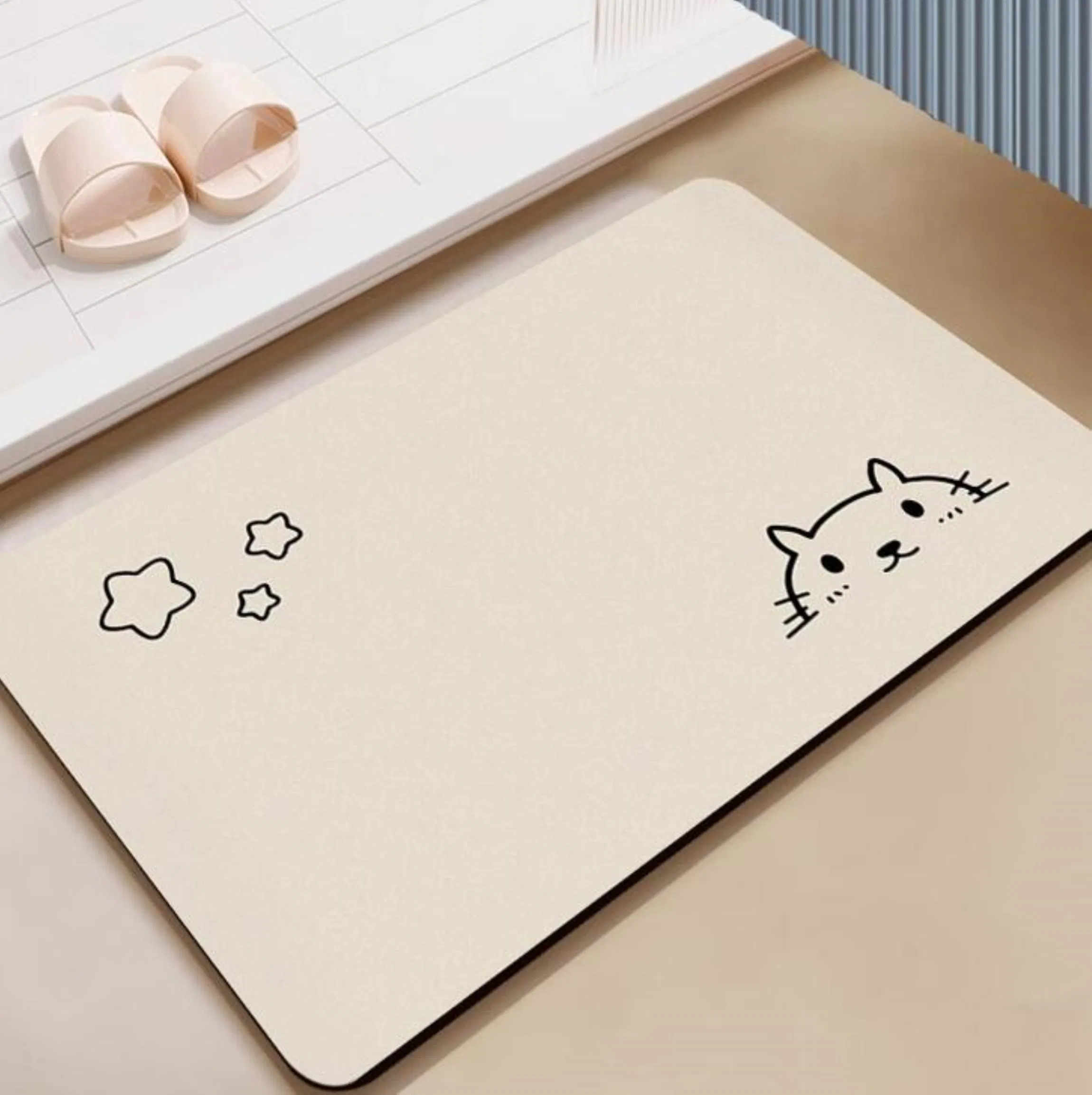 Non-Slip Modern Easy Clean Diatom Mud Mat Bath Mat