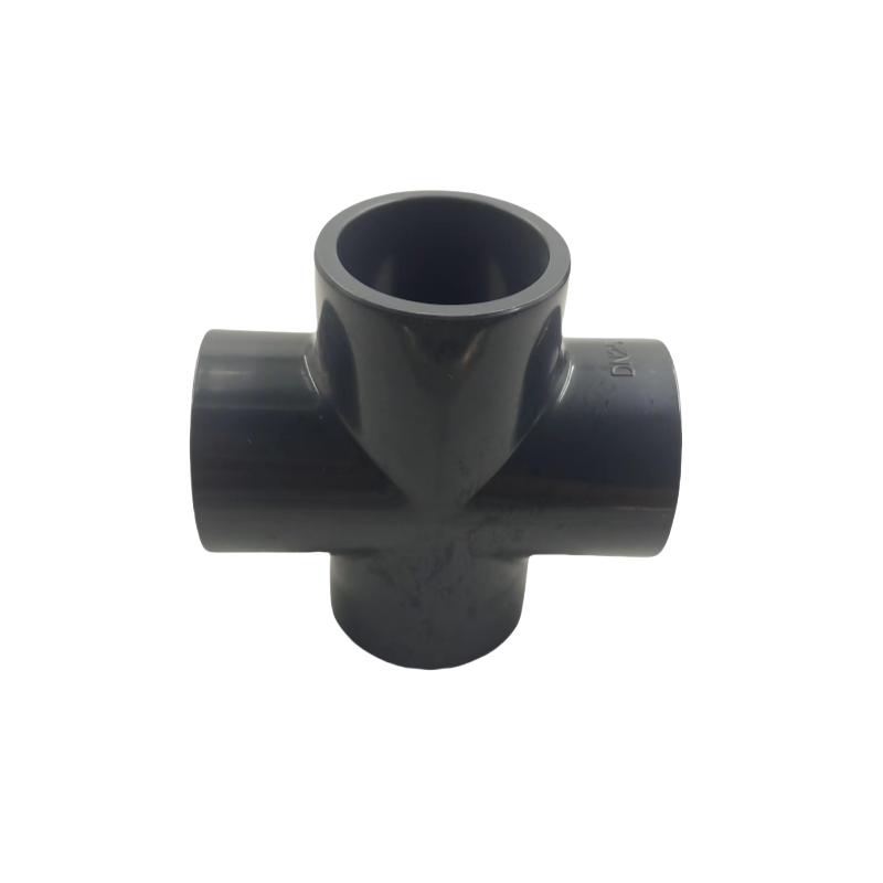Leakproof PVC Four-Way for Universal Use in Plumbing Systems