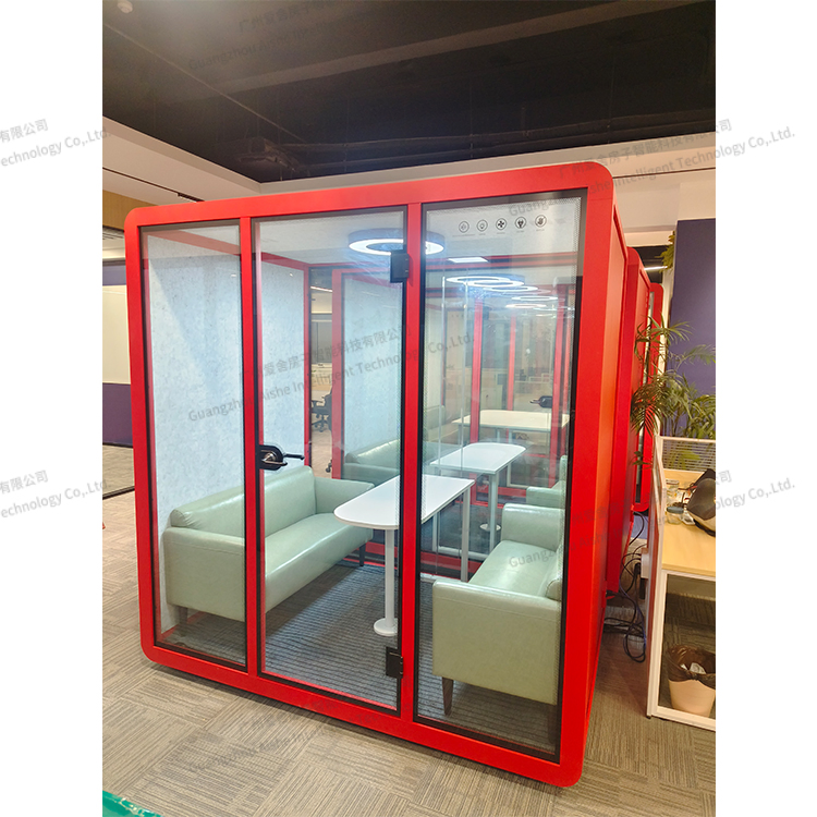 Soundproof Reading Room with Sound-Absorbing Cotton for Library Kindergarten Reading Nook