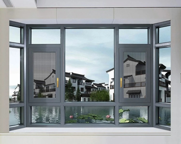 Good Quality Soundproof Thermal Break Sliding Glass Aluminum Window Sliding Window