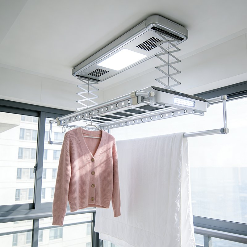 Electric Drying Rack Household Balcony Intelligent Automatic Lifting Drying Rack