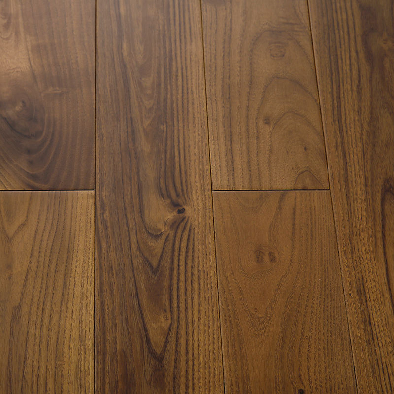 Premium Locust Wood Indoor Flooring in Elegant Walnut Finish