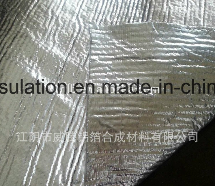 2mm Silicate Ceramic Glass Fibre Cloth with Both Side Aluminum
