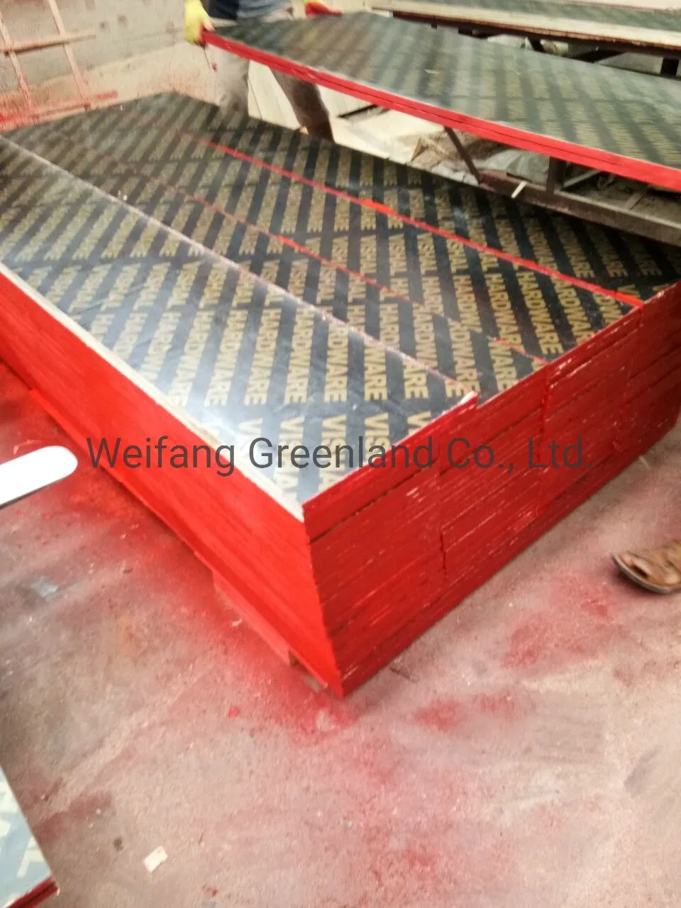 Long Using Life Shuttering Plywood/Film Faced Plywood/Marine Plywood with Logo for Construction