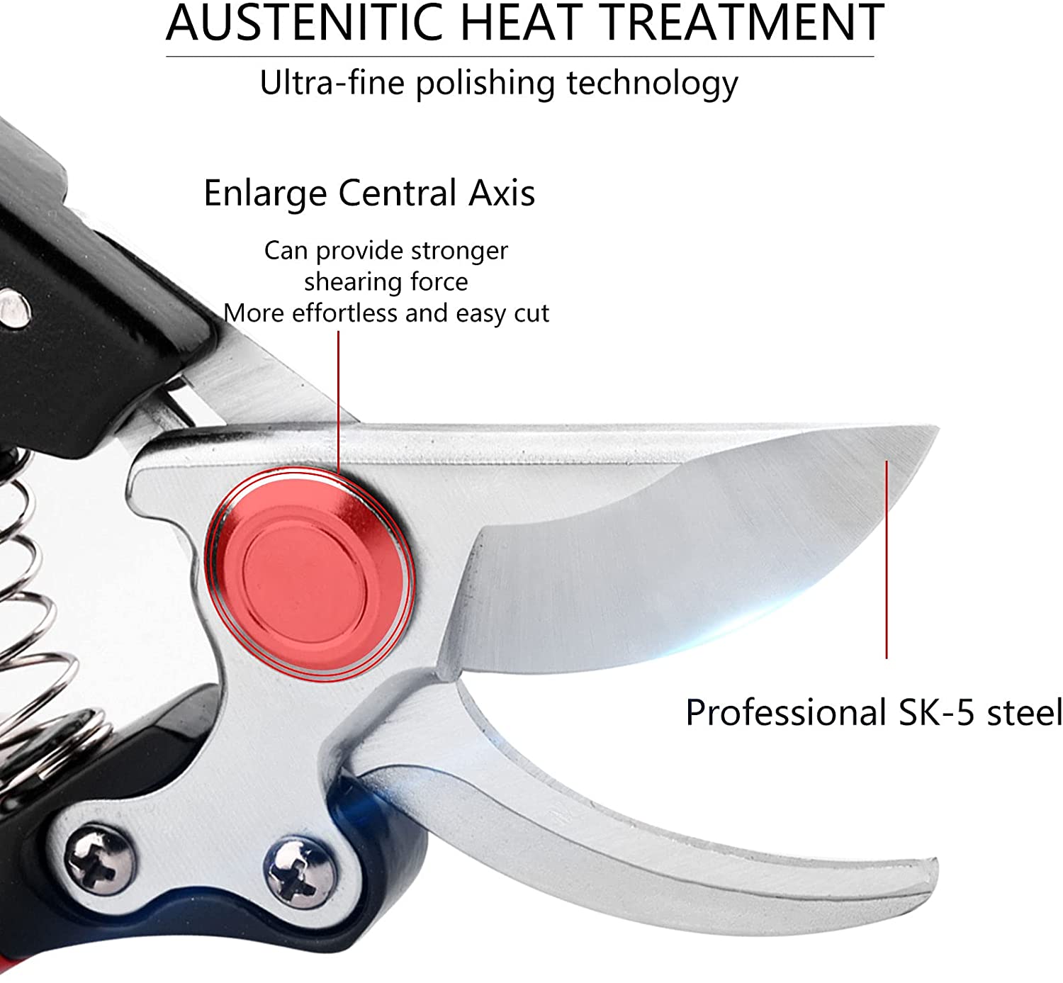 Секатор садовый мини SK5 для обрезки и бонсай