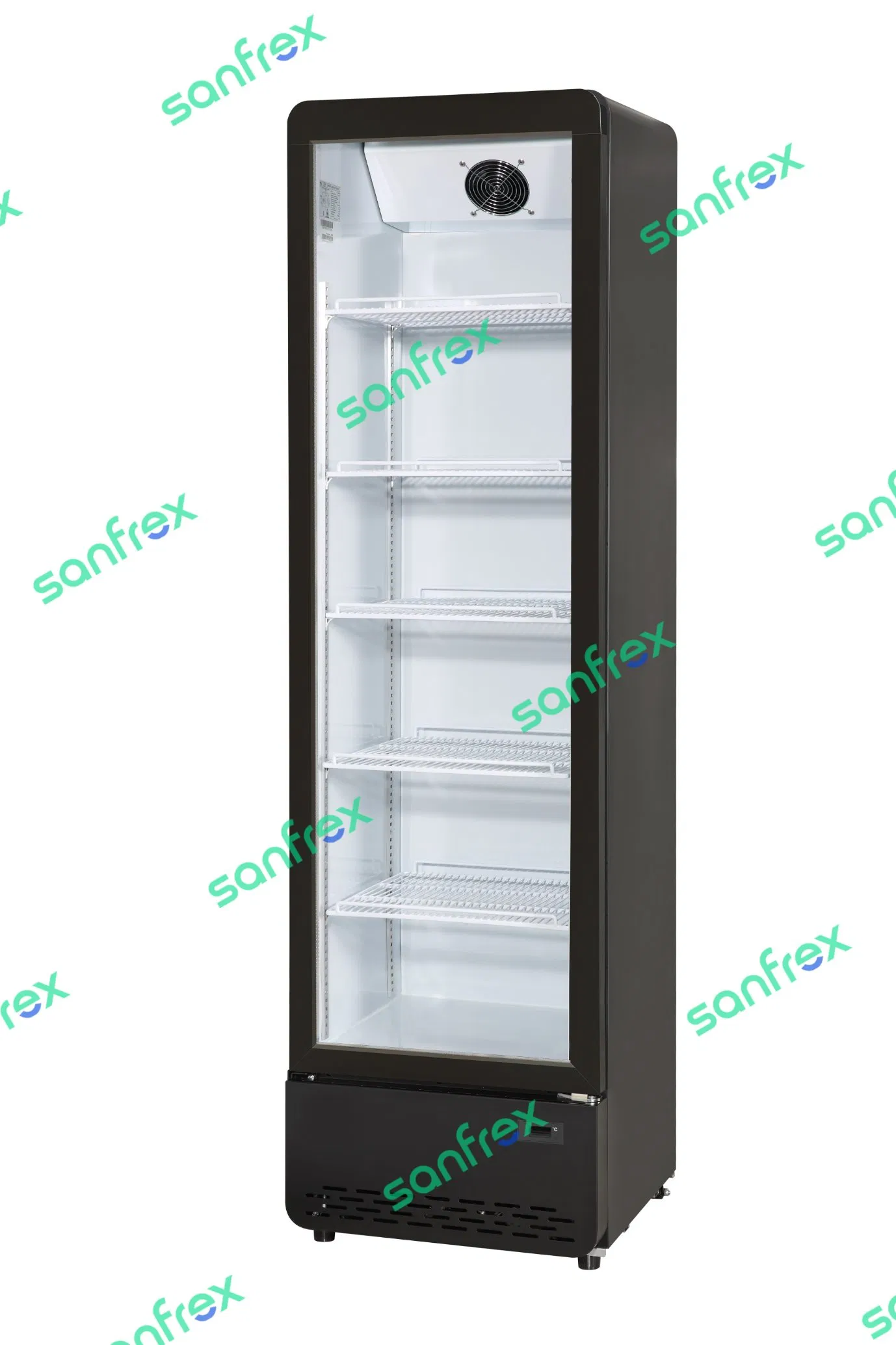 Frost Free Beverage Showcase Cooler with Model No.: Ss-P368wa