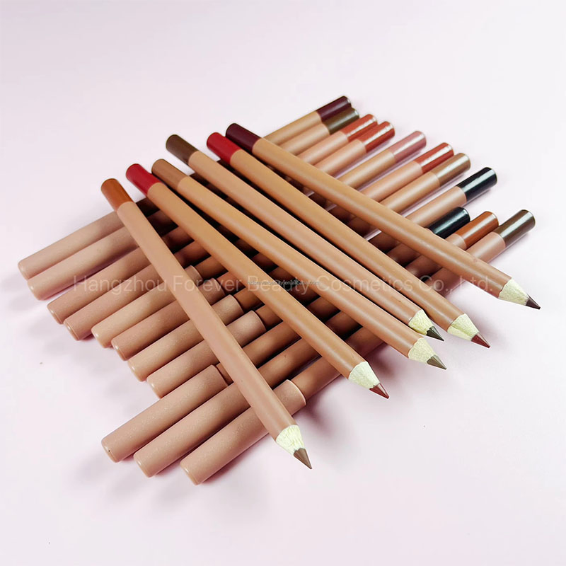 8 Shades Waterproof Lip Liner Pencil - Model No.: 0001