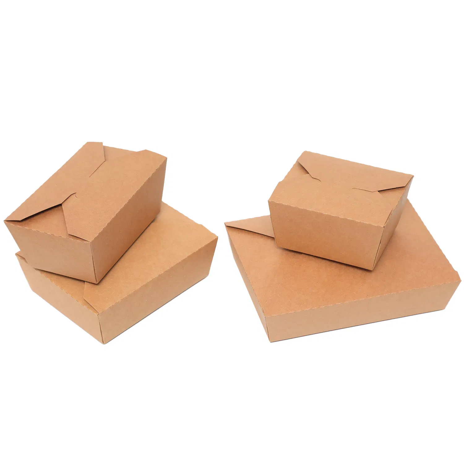 Factory Direct Price Food Packaging Paper Lunch Box for Fast Food
