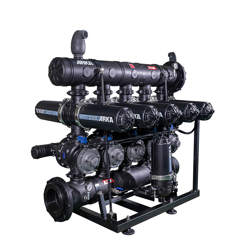 Arka 4 Inch 5 Unit Automatic Backwash Filter System Ultra-High Filtration Accuracy