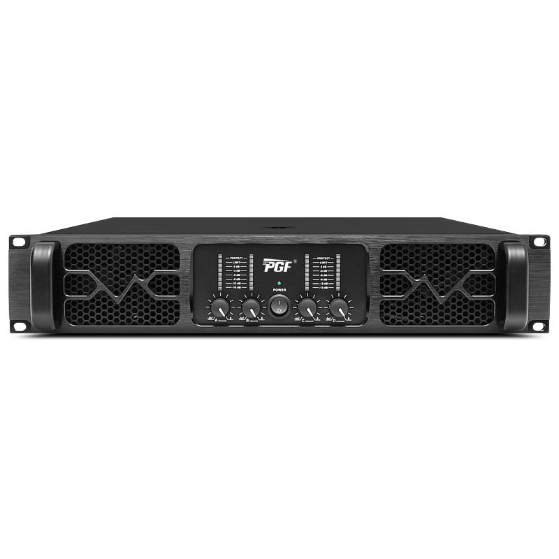 4-Channel High-Power Audio Amplifier for PRO Sound Applications
