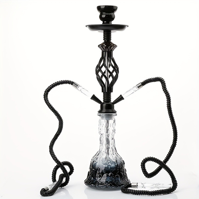 Various Styles of Arabic Hookah Medium Set Glass Pipe Hookah Tobacco Shisha