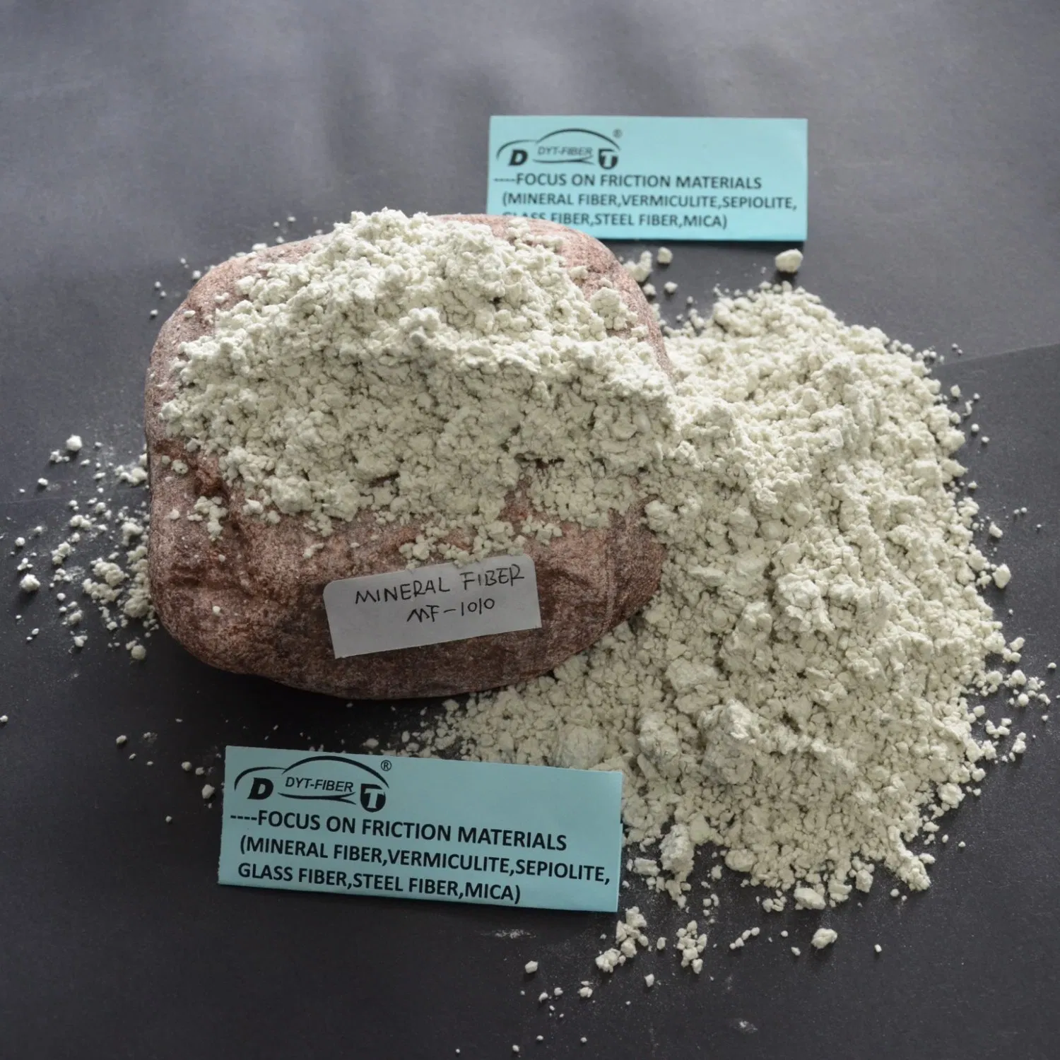 Rock Wool Fiber No-Asbestos Mineral Fiber Mf-1020 Ceramic Fiber for Manufacturing Brake Pads and Brake Lining