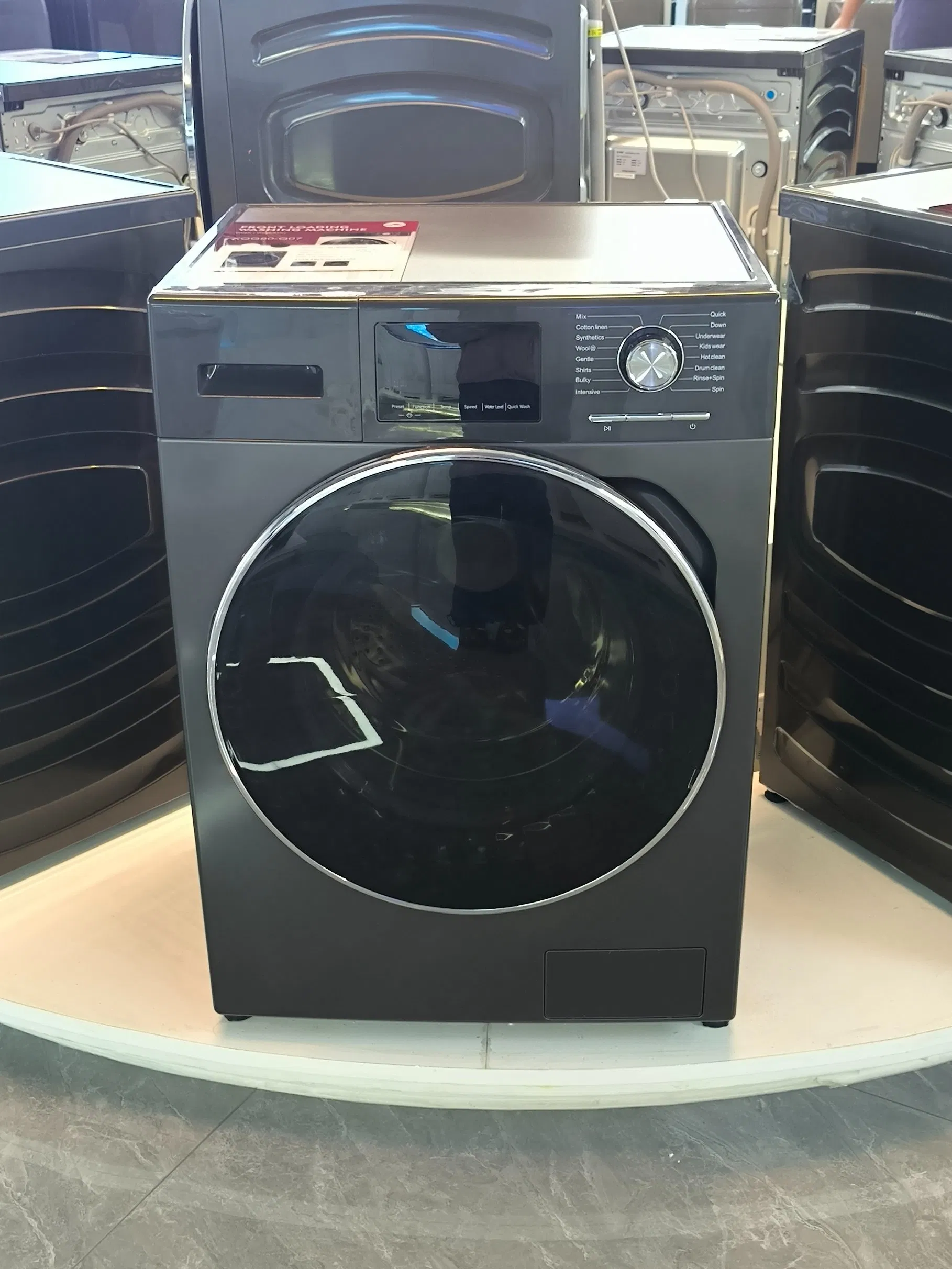 8kg Fully-Automatic Washing Machine for House Using Laundry Wash and Dry