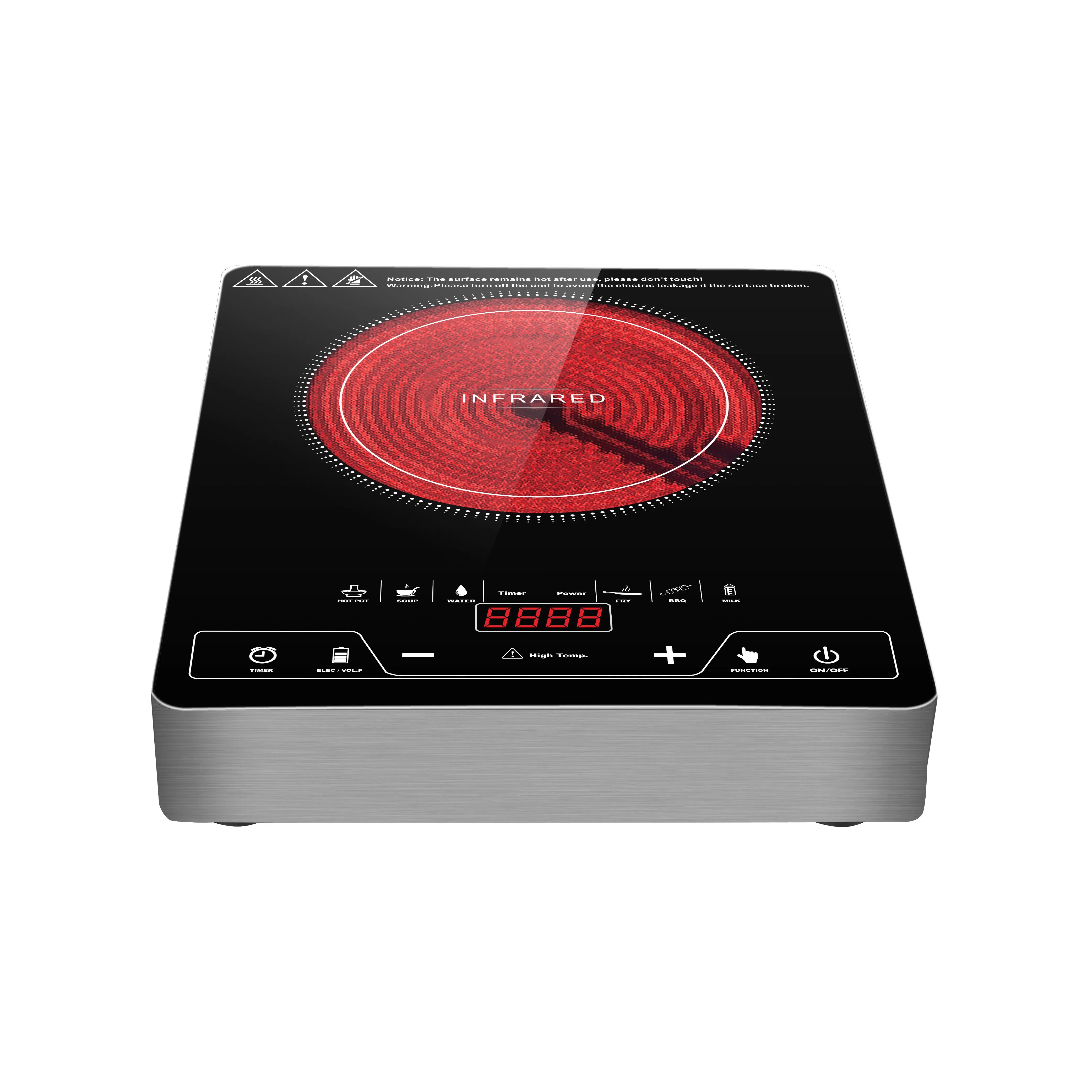 Modern Infrared Cooktop with Smart Technology for Chefs Electric Cooker