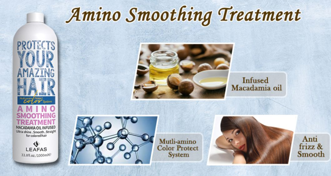 1000ml Amino Smoothing Treatment Protect System Hair Straightener