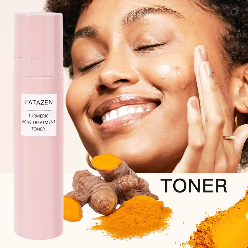 Private Label OEM ODM Moisturizing Skin Care Natural Organic Deep Hydrating Skincare Turmeric Facial Mist Repair Face Toner
