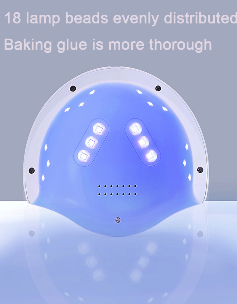 72W Nail Care LED UV Nail Gel Dryer Nail Lamp
