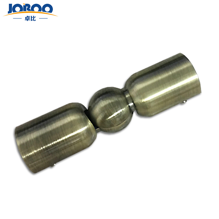 China Manufacturer Glass Door Copper Pipe Fitting Shower Room Connector for Round Tube