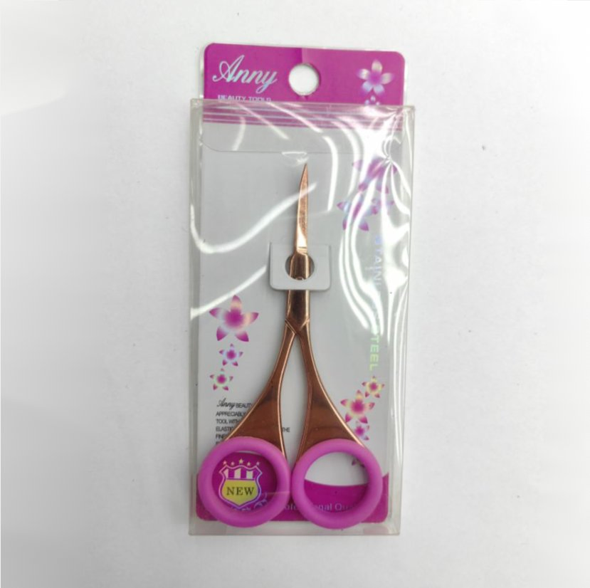 Tweezers 2023 New Wholesale Yiwu Market Stainless Steel Makeup Tool Eyebrow Scissors