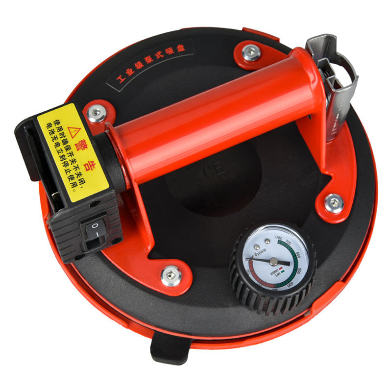 Electric Heavy Duty Handheld Vacuum Cups for Glass and Marble