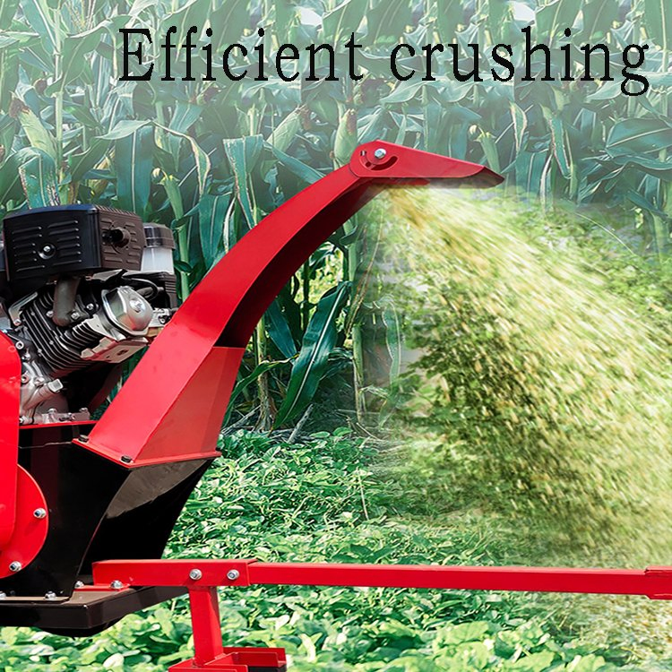 Измельчитель веток садовый 15 л.с. с прицепом