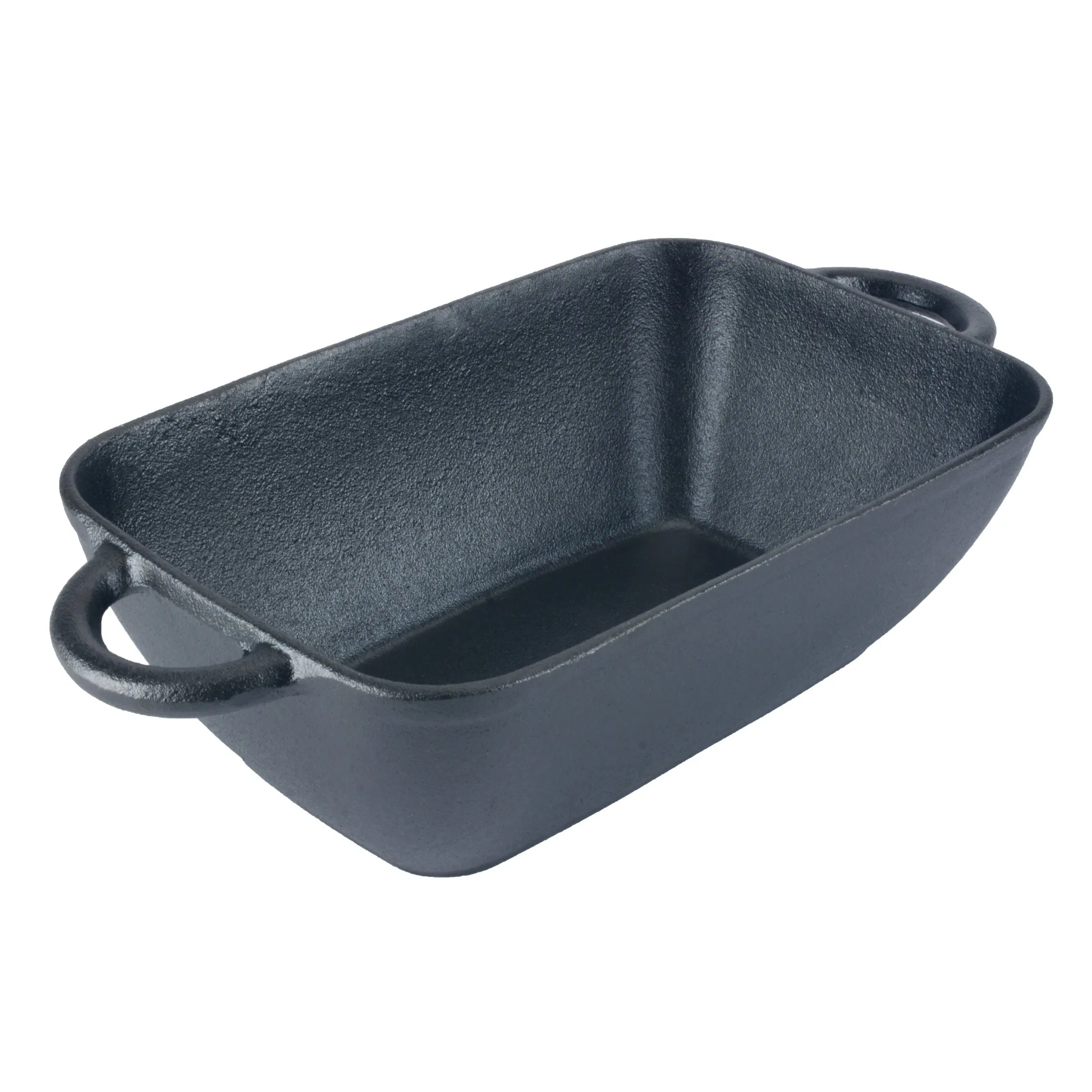 Эмалированная чугунная форма для хлеба с крышкой