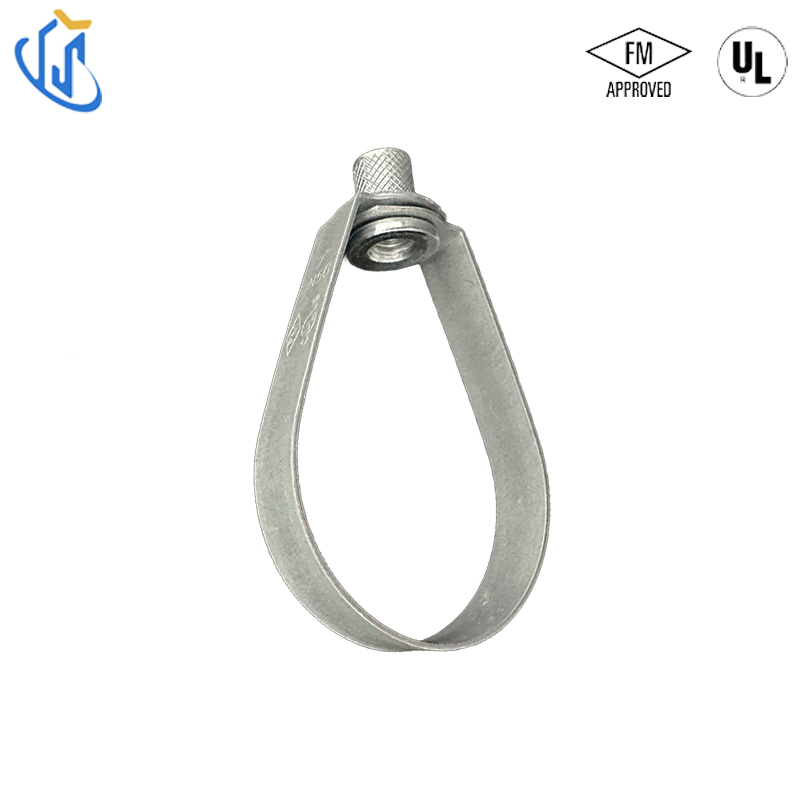 Adjustable Galvanized Swivel Loop Pipe Hanger for Seismic Bracket Systems