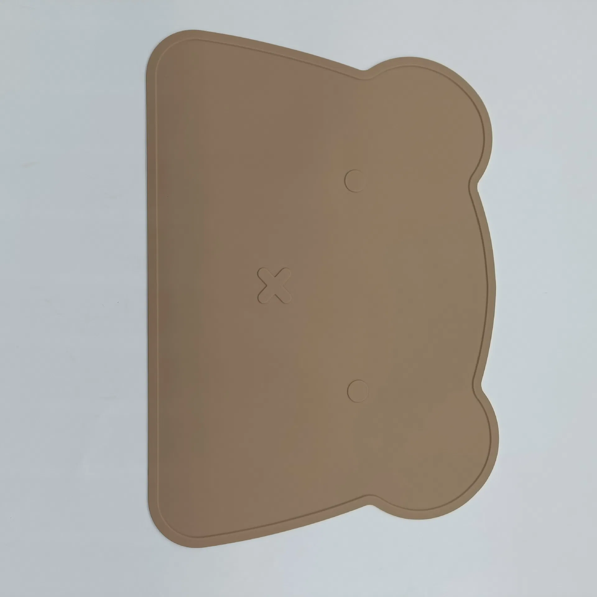 Food Grade Silicone Bear Kitchenware Table Mat Silicone Rubber Folding Kid Placemat