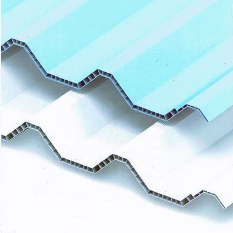 Пустотелая UPVC кровельная панель с изоляцией