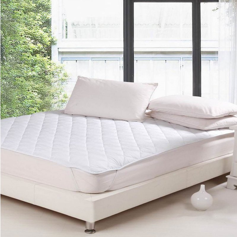 Cheap Hotel Bedding Polyester/ Microfiber Mattress Protector with Elastic Band