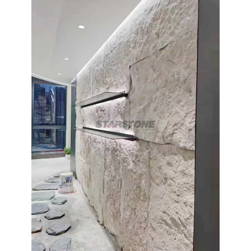 Starstone High Quality Natural White Shell Limestone Exterior Wall Cladding