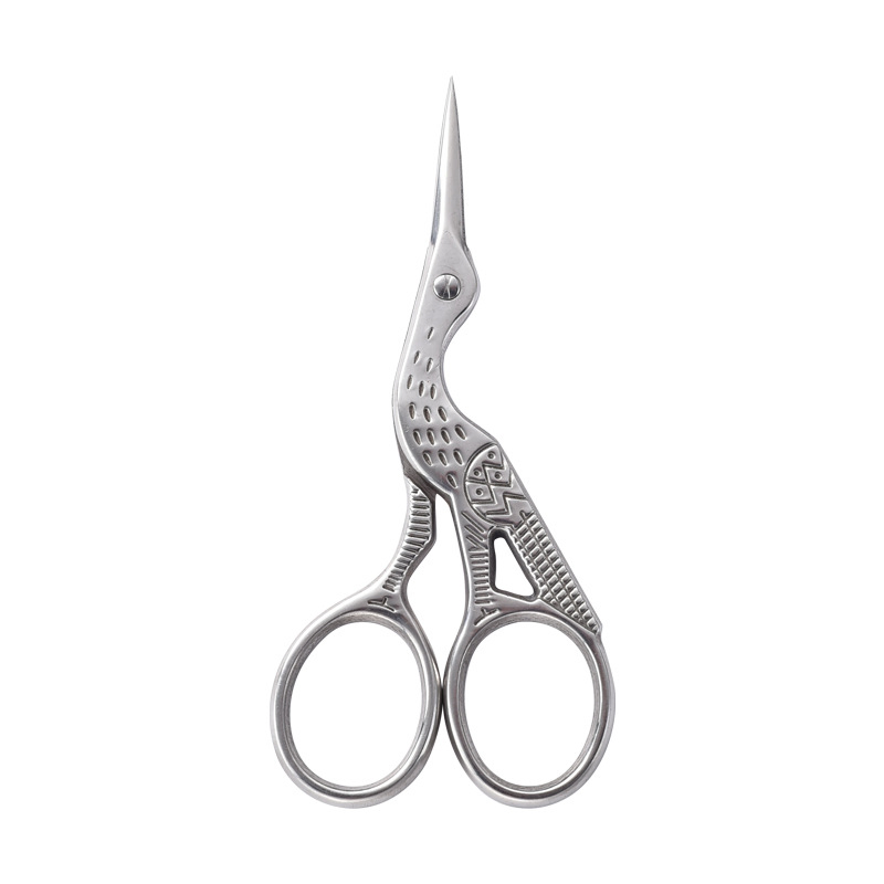 Stainless Steel Eyebrow and Nose Hair Scissors Handmade Makeup Scissors