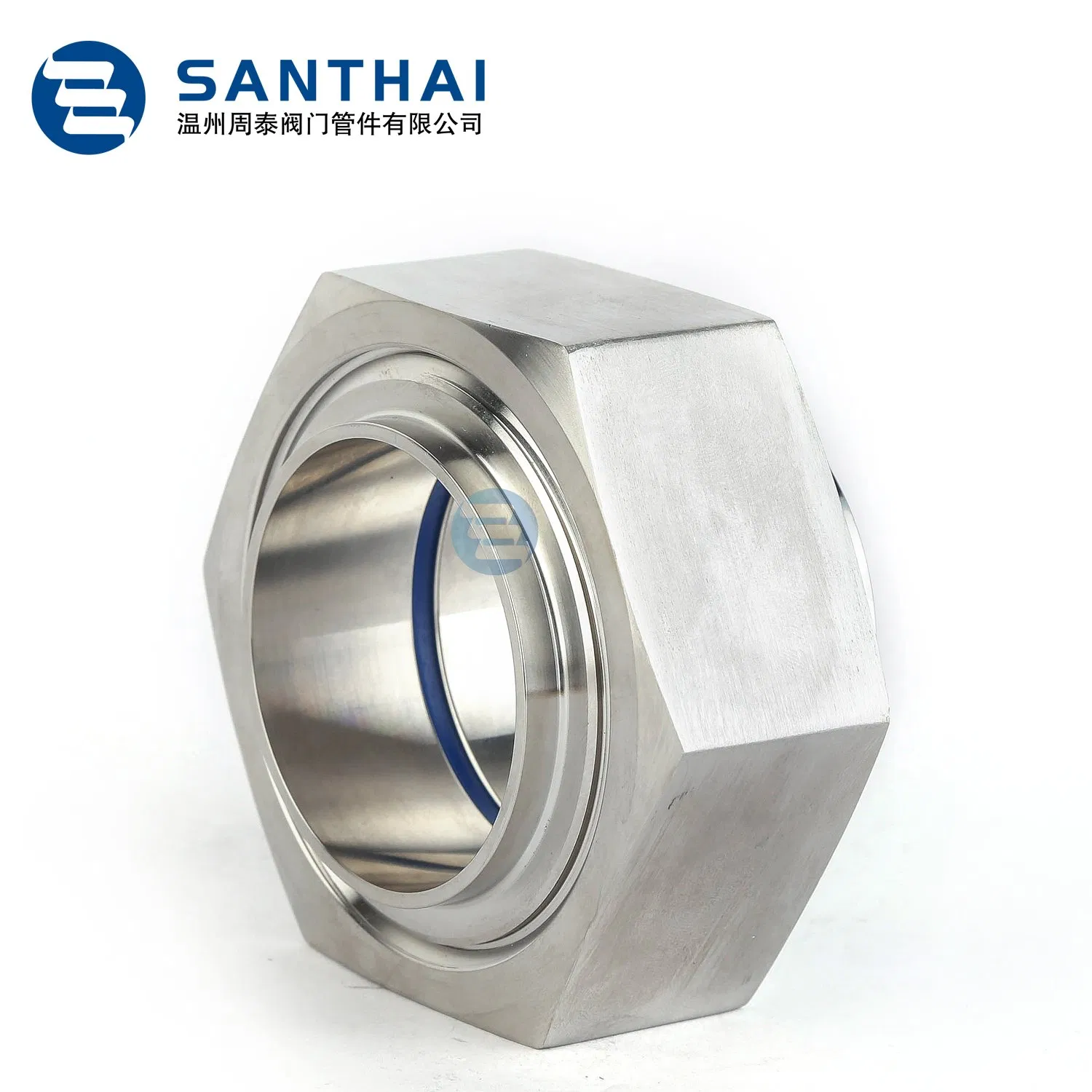 Stainless Steel 316L Pipe Fitting Union with EPDM Gasket ISO9001