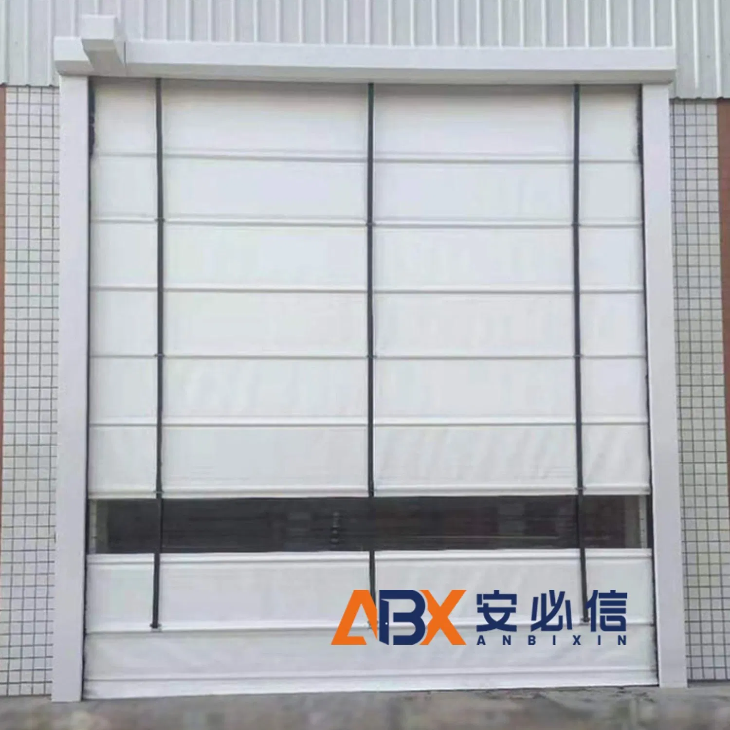 Economical Internal Use Quick Automatic Industria PVC High Speed Rapid Stacking Door for Separating Different Workshop Zones