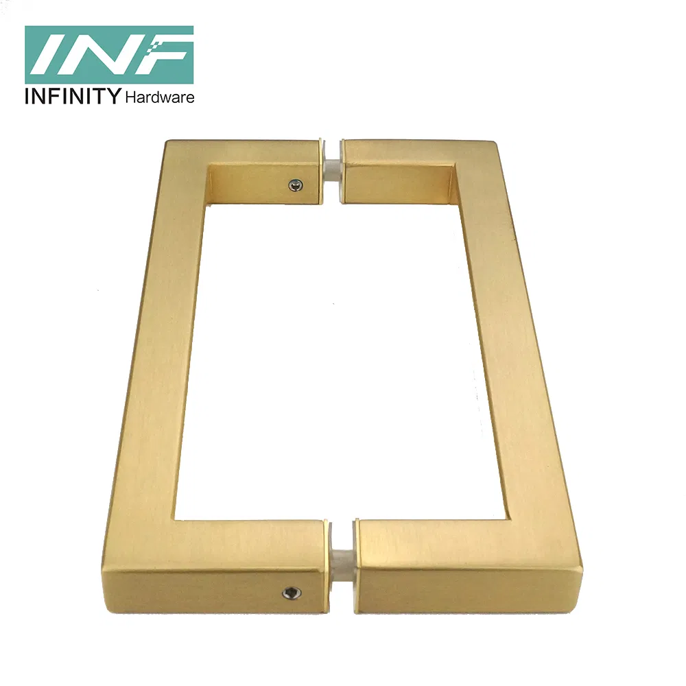 Modern Luxury Brass Hardware Sliding Door Pulls Stainless Steel Handle Pull Door Handle Glass Interior Door Knobs