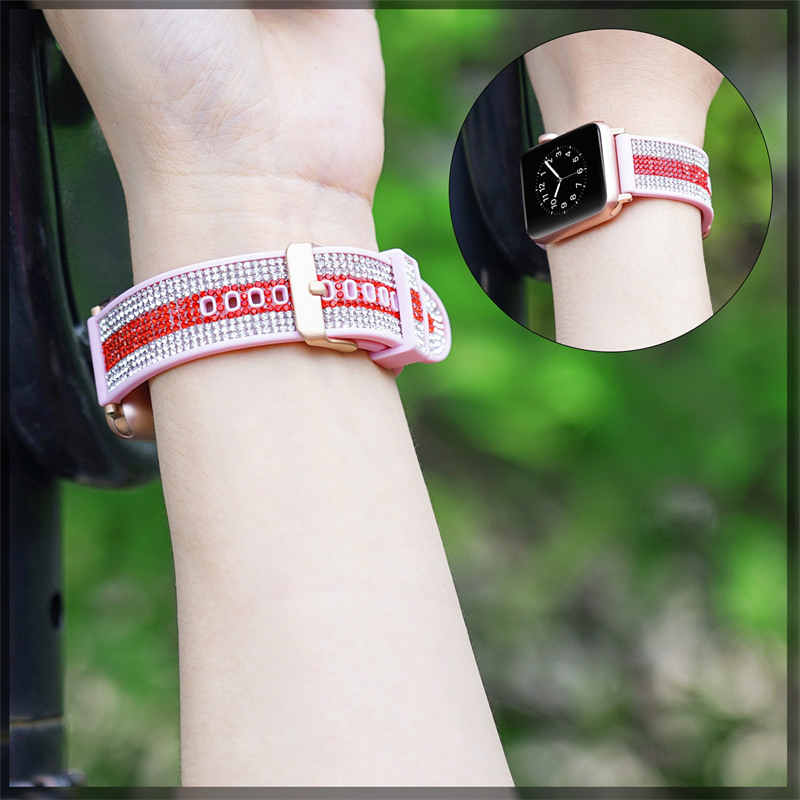 Customize Ladies Use Watch Strap Luxury Apple Watch Band
