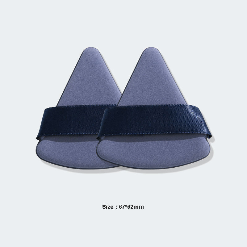 Pizza Shape Dry and Wet Dual Use Makeup Sponge Tools Special Latex-Free Blending Triangle Air Cushion Powder Puff
