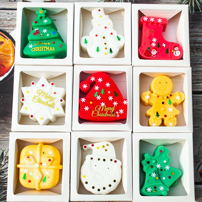 Christmas Home Decoration Handmade Soap Cute Souvenir Gift