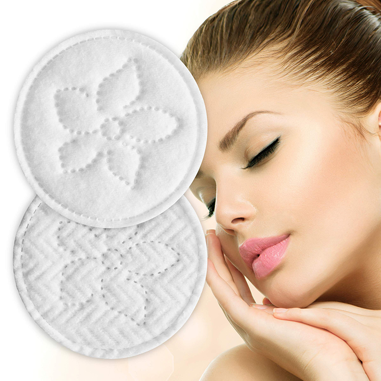 Biokleen New Reusable Fiber Custom Cleansing Pads Organic Eco-Friendly Washable Facial Cotton Makeup Remover Pads