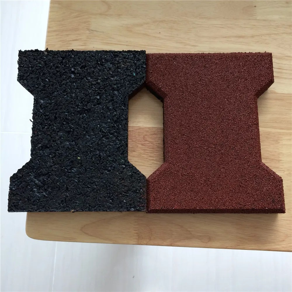 Horse Barn Dogbone Rubber Paver for Equestrian