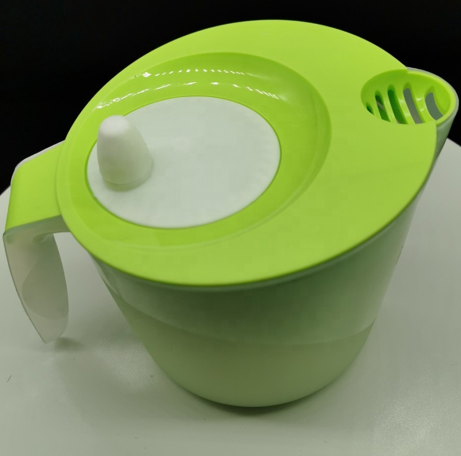 Kitchen Salad Tools Plastic Manual Vegetable Draining Salad Spinner
