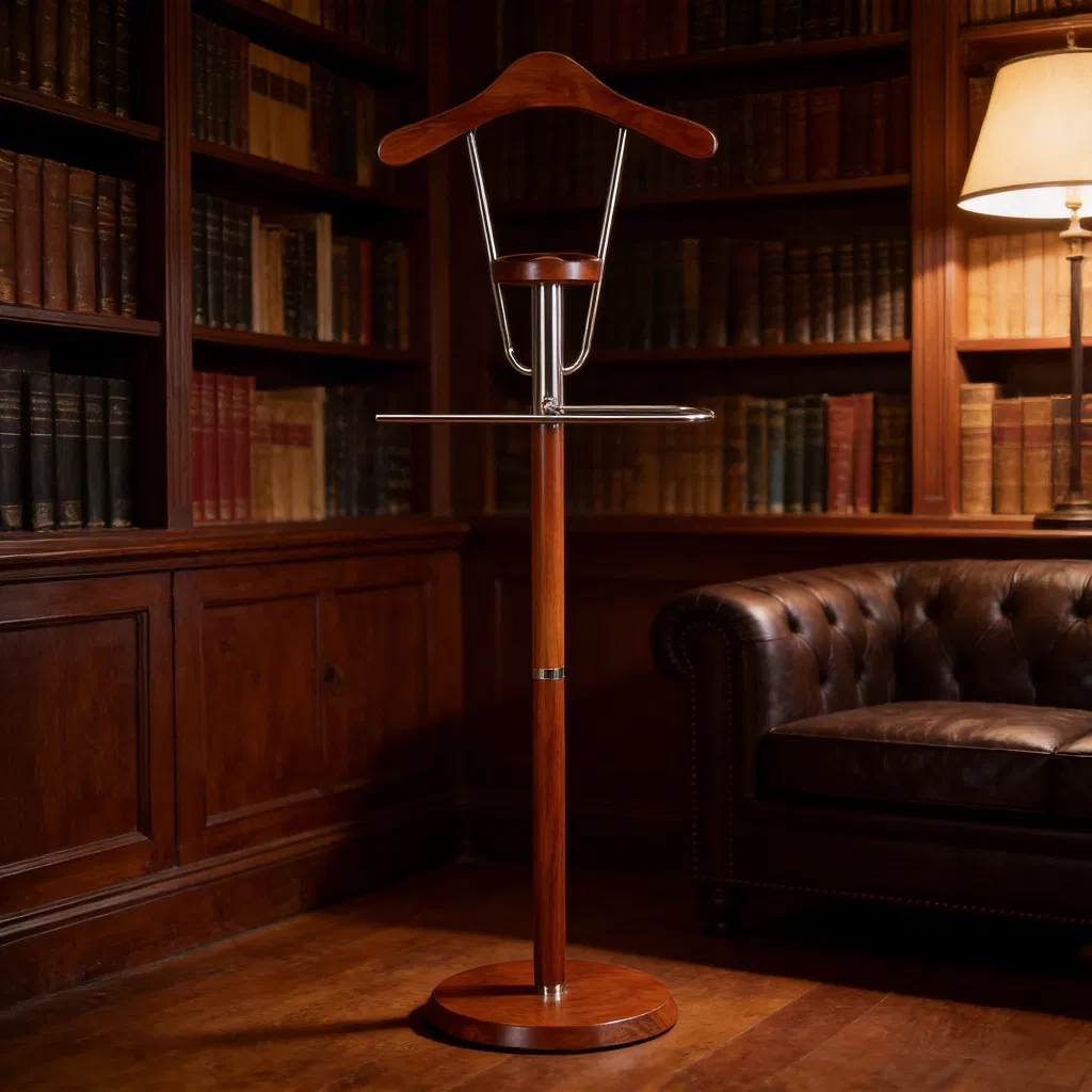 High Grade Stylish Look Clothing Storage Unit User Friendly Design Efficient Space Utilization Well Built Solid Structure Bedroom Furniture Valet Stand