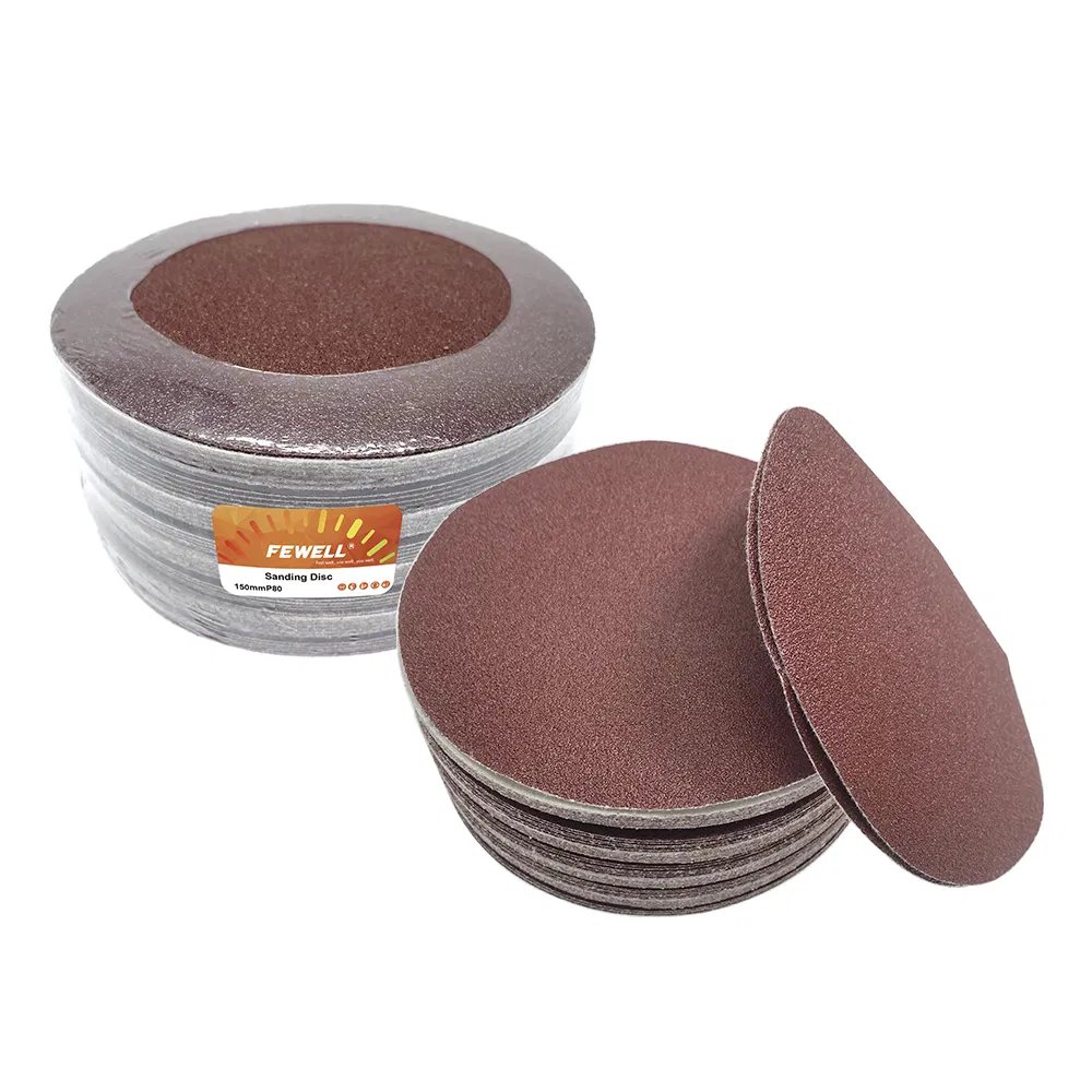 Шлифовальный диск P80 150 мм для полировки металла и дерева