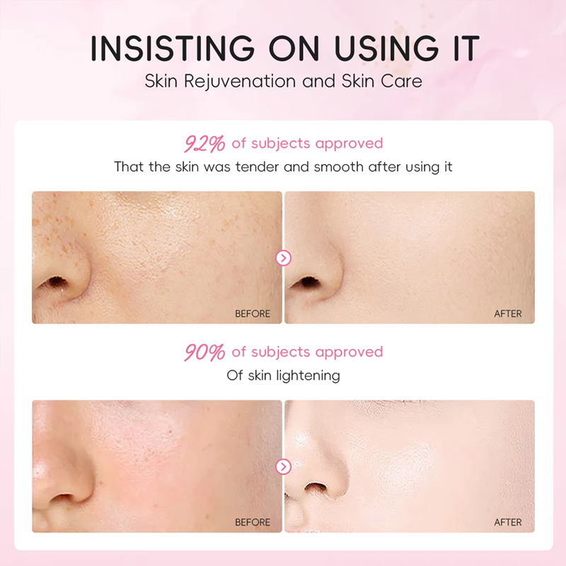 Ditong Face Gentle Cleansing Exfoliating Rough Skin Smooth Anti-Acne Lightening Exfoliator Sakura Facial Scrub
